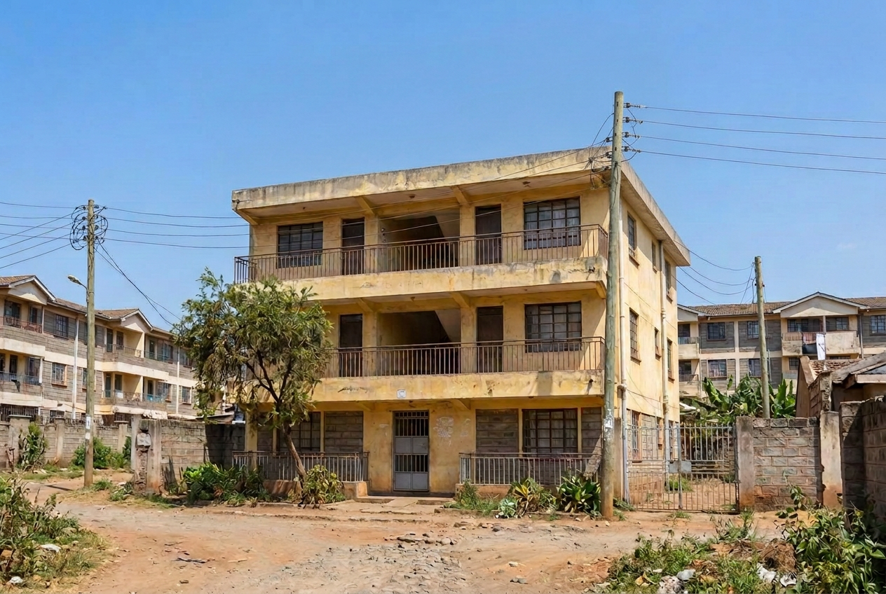 Low-cost apartment building: Everyday living apartments